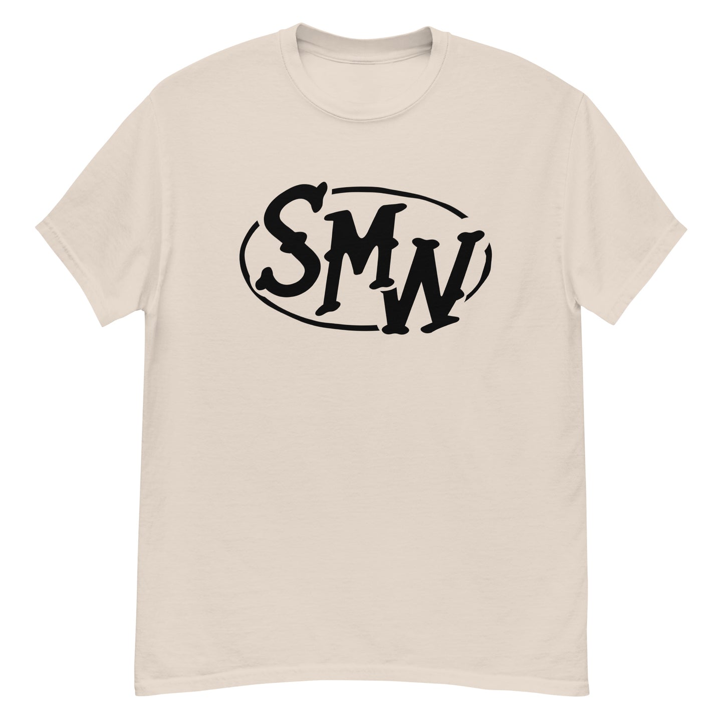 SMW (Suck My What?) Ranch Hand Oval Men's Classic Tee (Blk Graphic)
