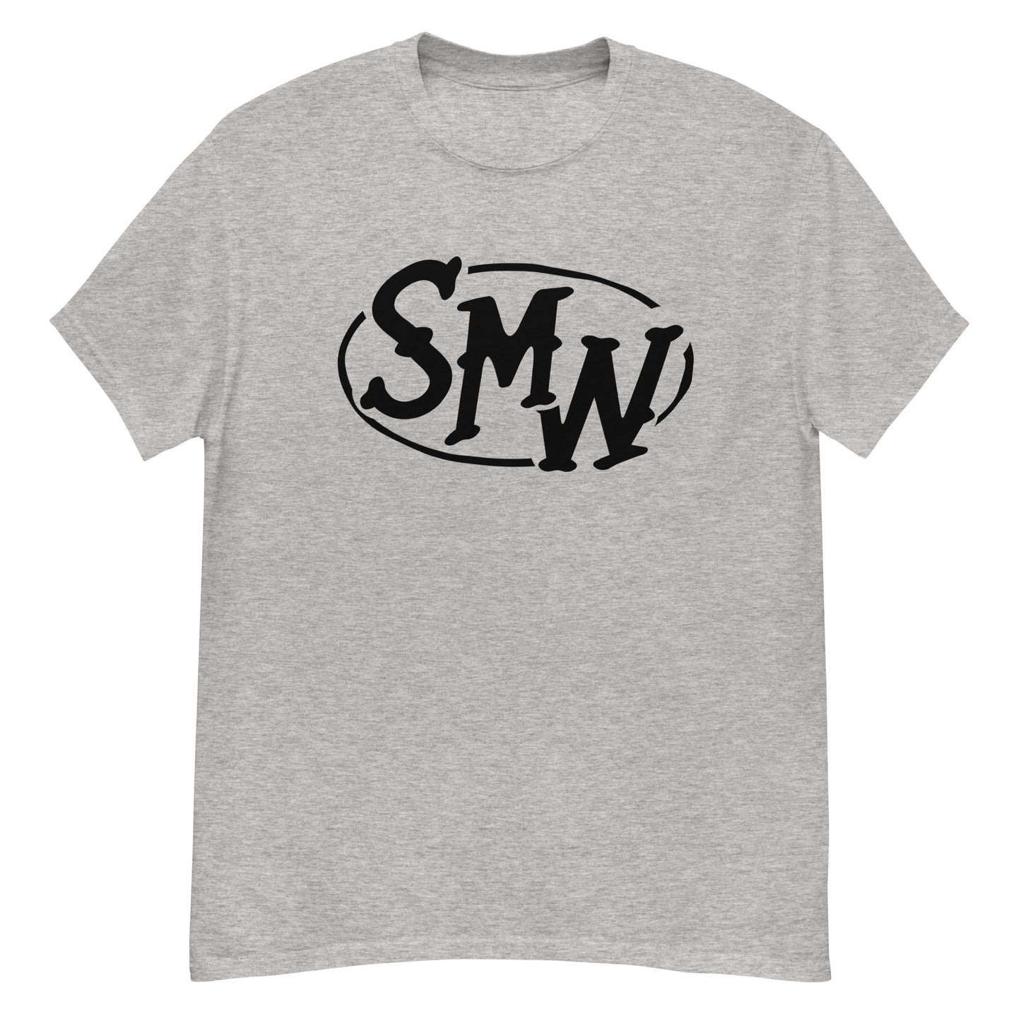 SMW (Suck My What?) Ranch Hand Oval Men's Classic Tee (Blk Graphic)