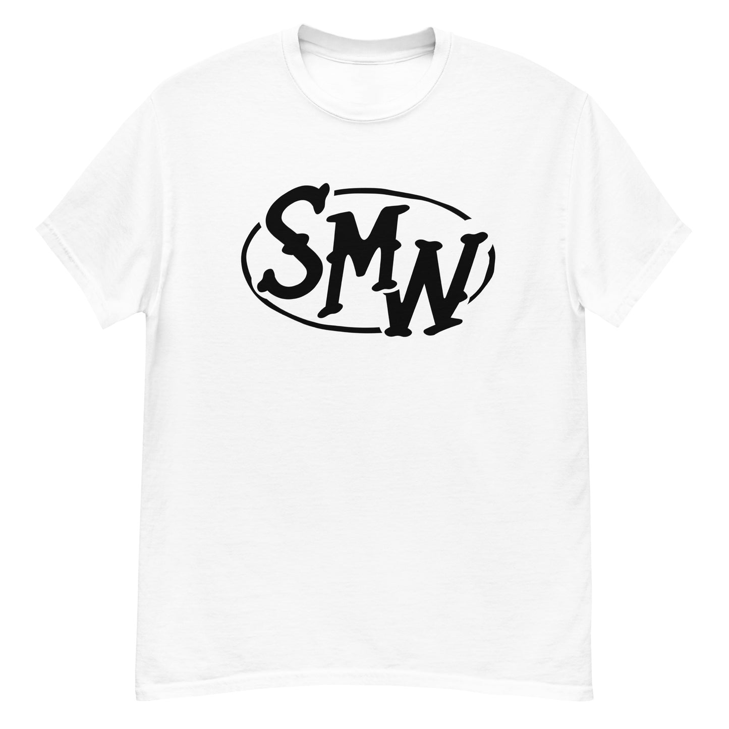SMW (Suck My What?) Ranch Hand Oval Men's Classic Tee (Blk Graphic)