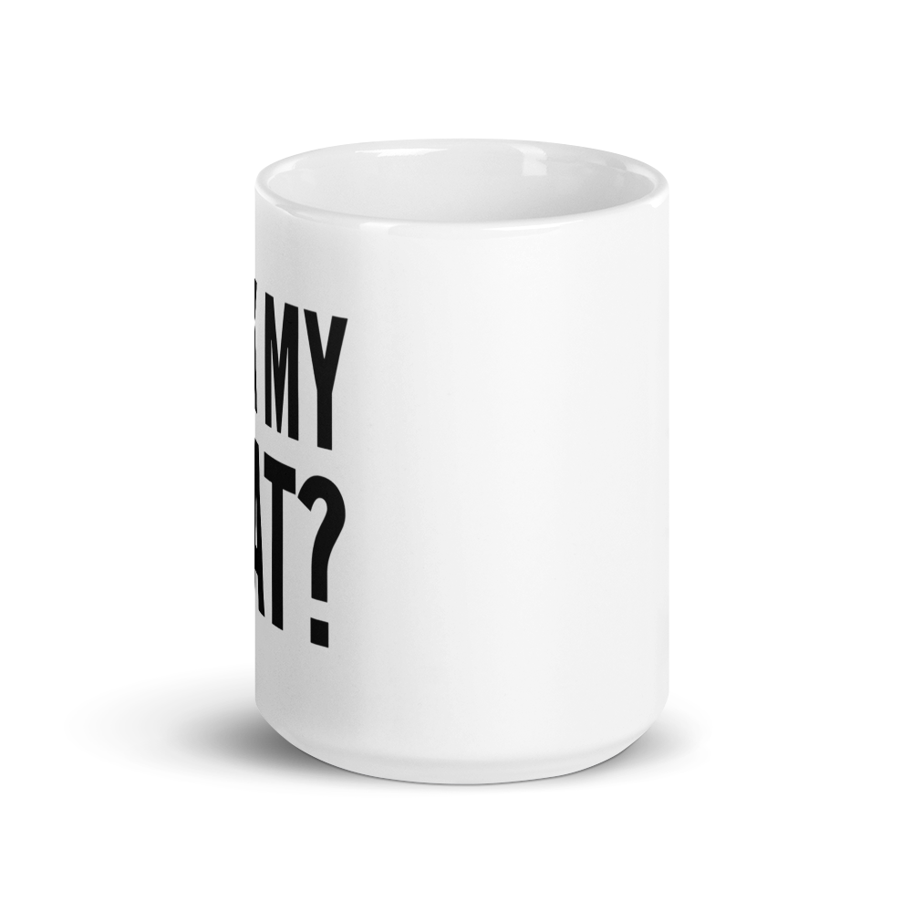Suck My What? Double Stack White Glossy Mug