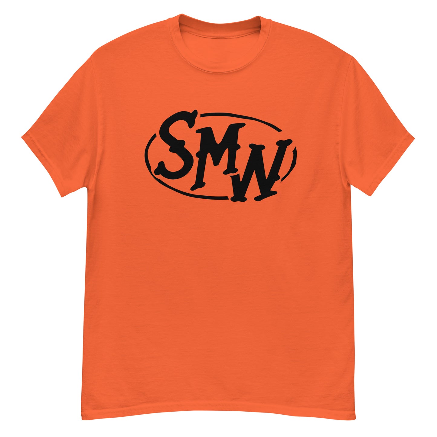 SMW (Suck My What?) Ranch Hand Oval Men's Classic Tee (Blk Graphic)