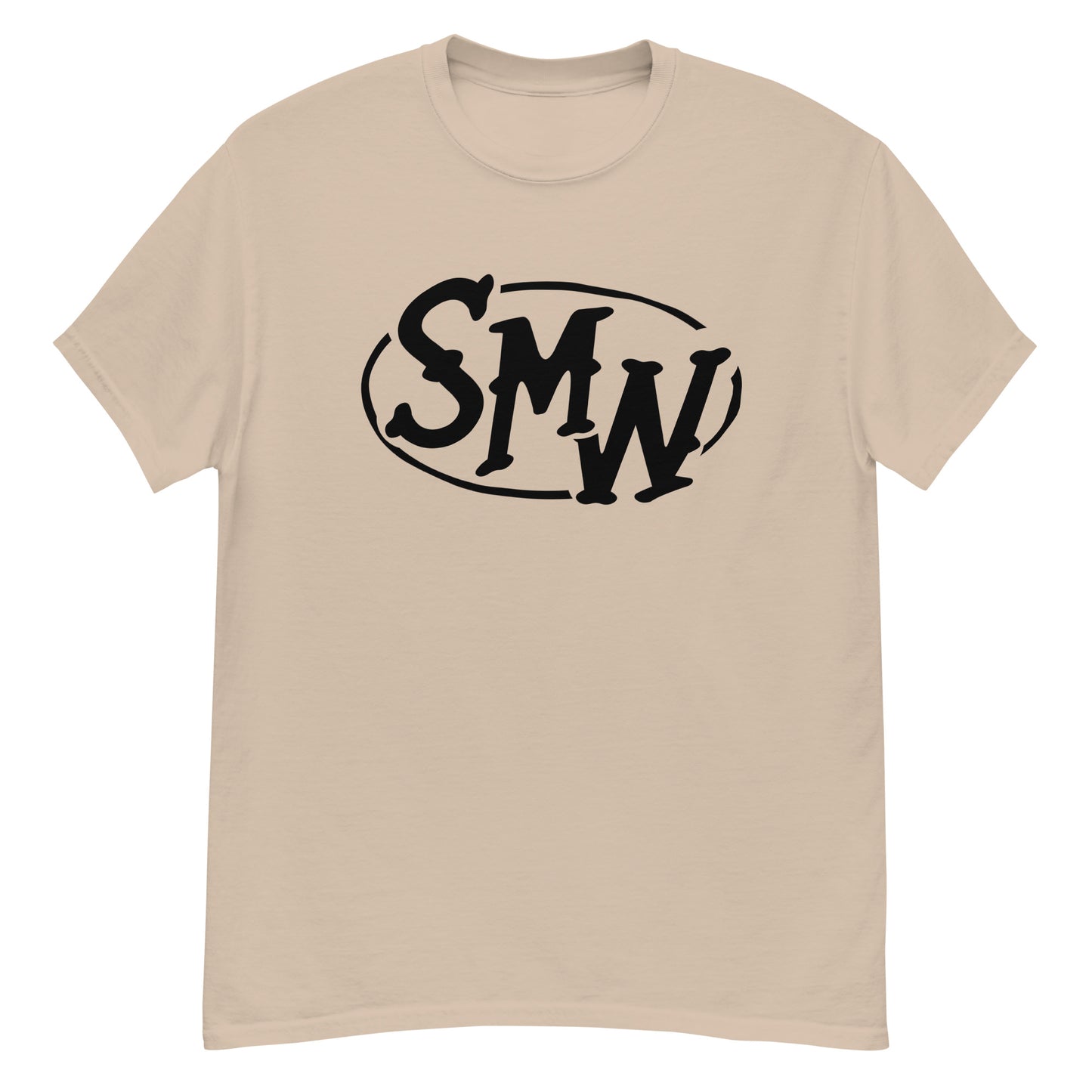 SMW (Suck My What?) Ranch Hand Oval Men's Classic Tee (Blk Graphic)